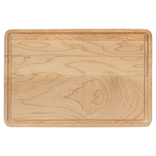 Maple Cutting Board with Drip Ring JDS