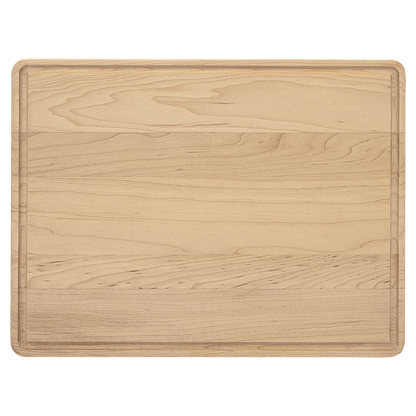 Maple Cutting Board with Drip Ring JDS