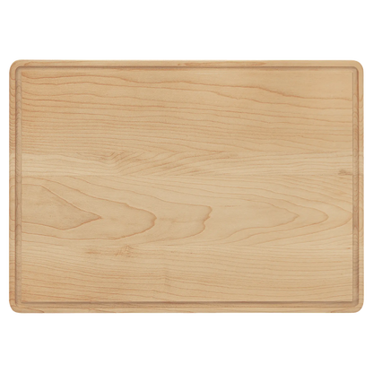 Maple Cutting Board with Drip Ring JDS