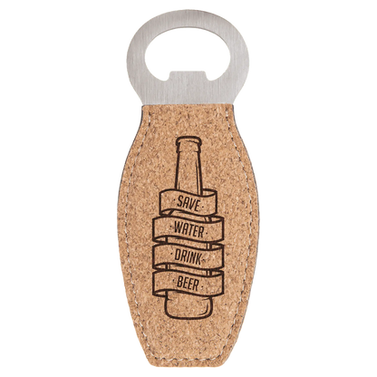 Leatherette Bottle Opener JDS