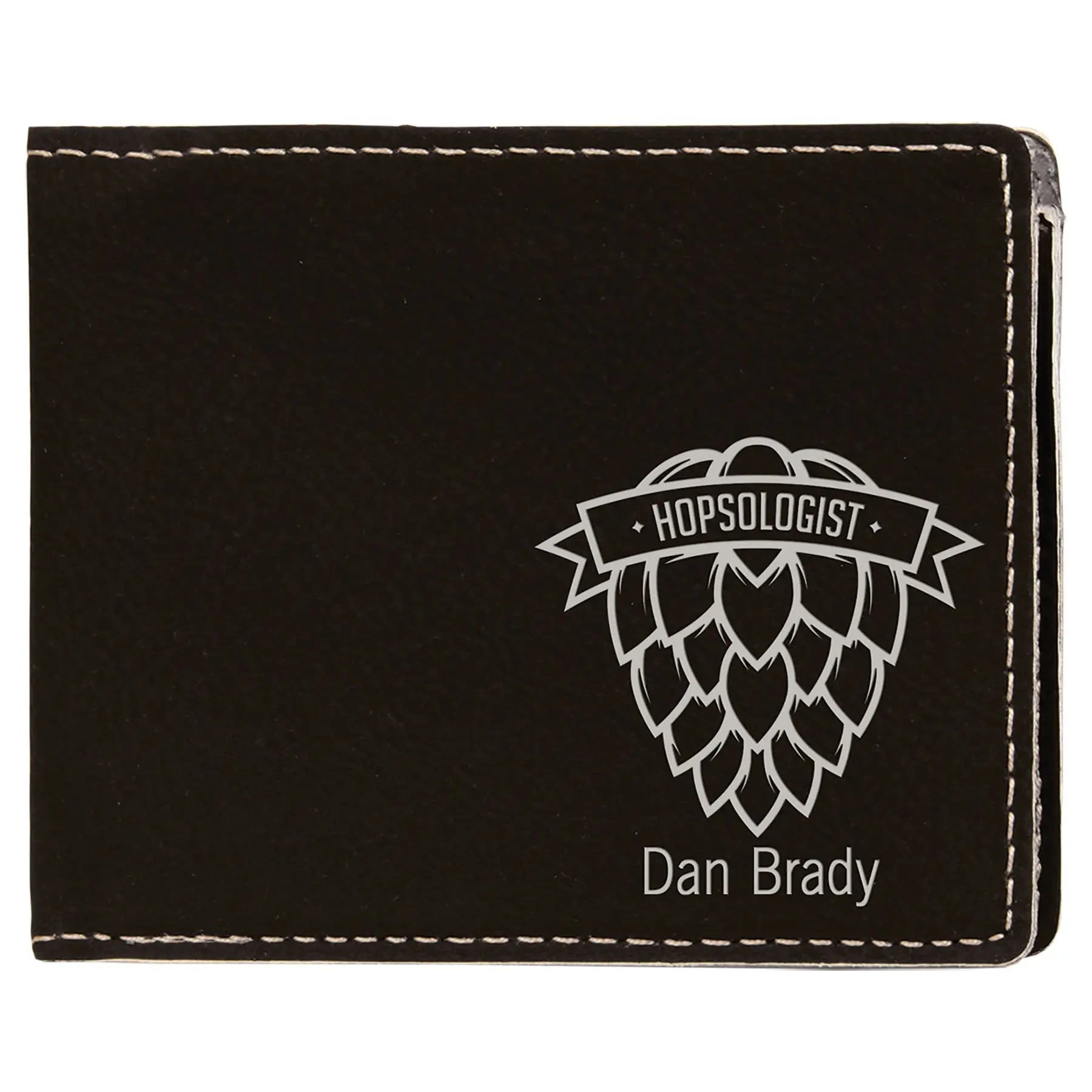 Leatherette Bifold Wallet - Custom JDS