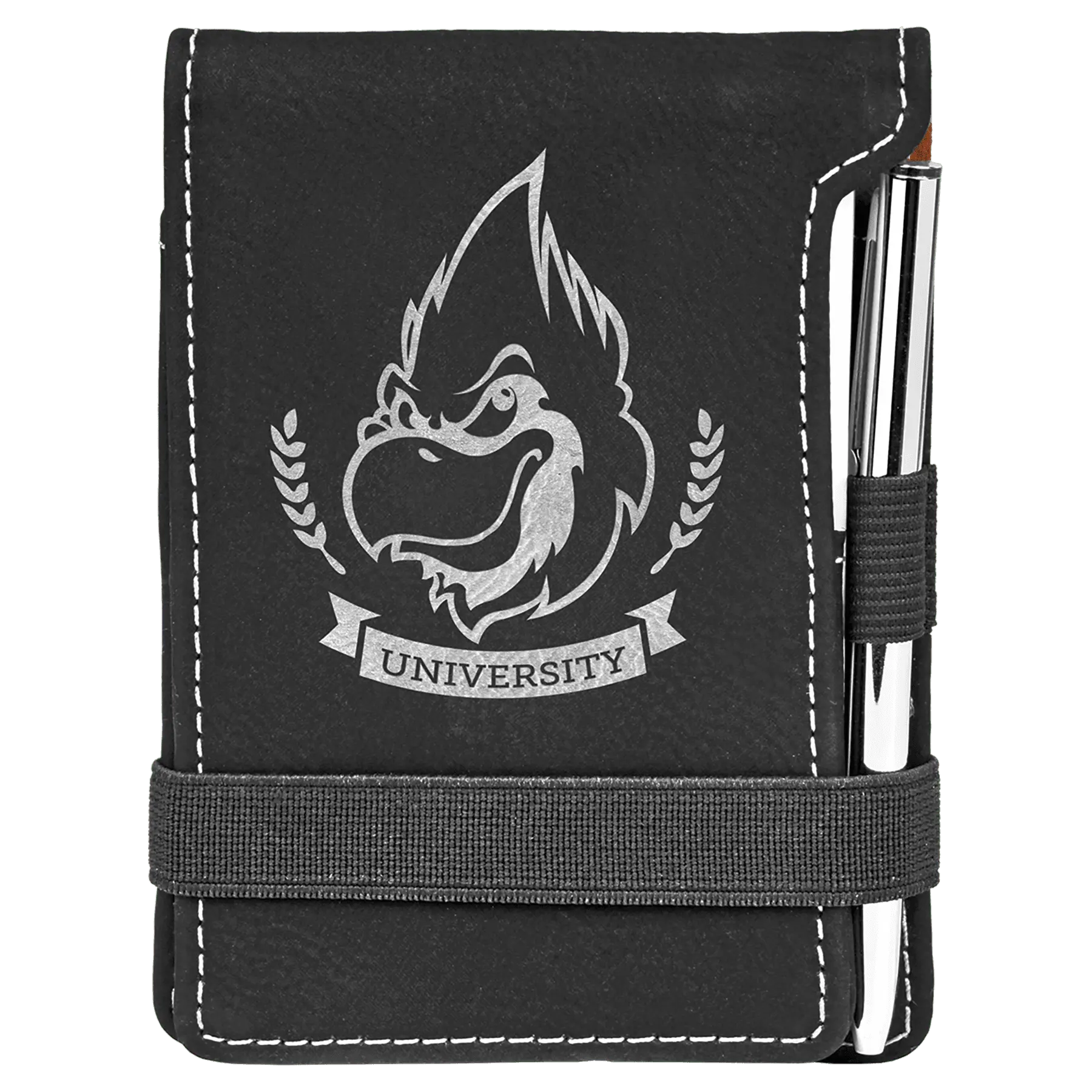 Leatherette Journal/Notepad - Custom JDS