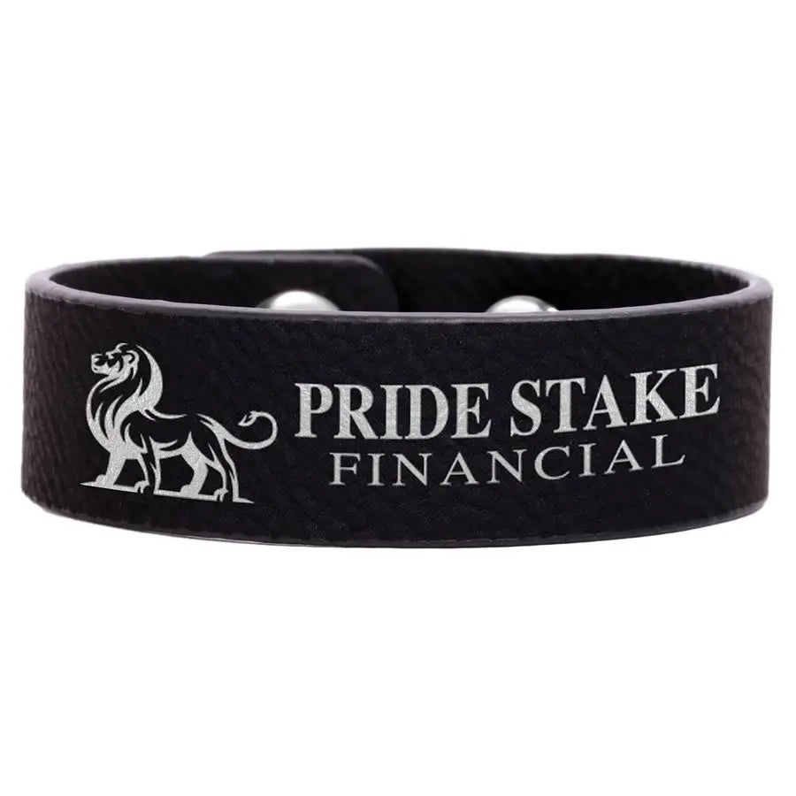 Laserable Leatherette Cuff Bracelet JDS