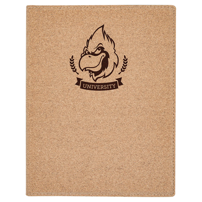 Leatherette Portfolio with Notepad - Custom JDS