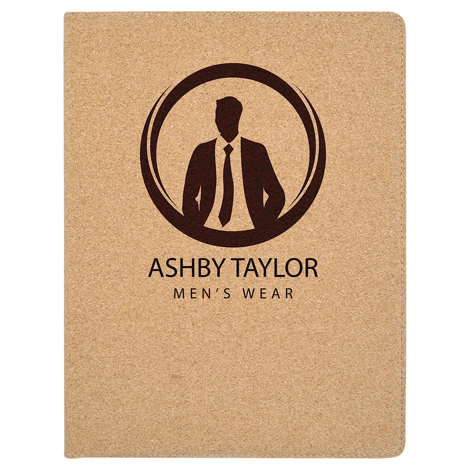 Leatherette Portfolio with Notepad - Custom JDS