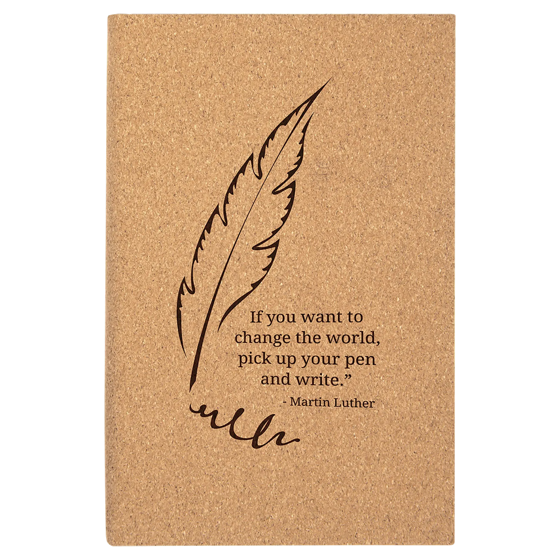 Leatherette Journal/Notepad - Custom JDS