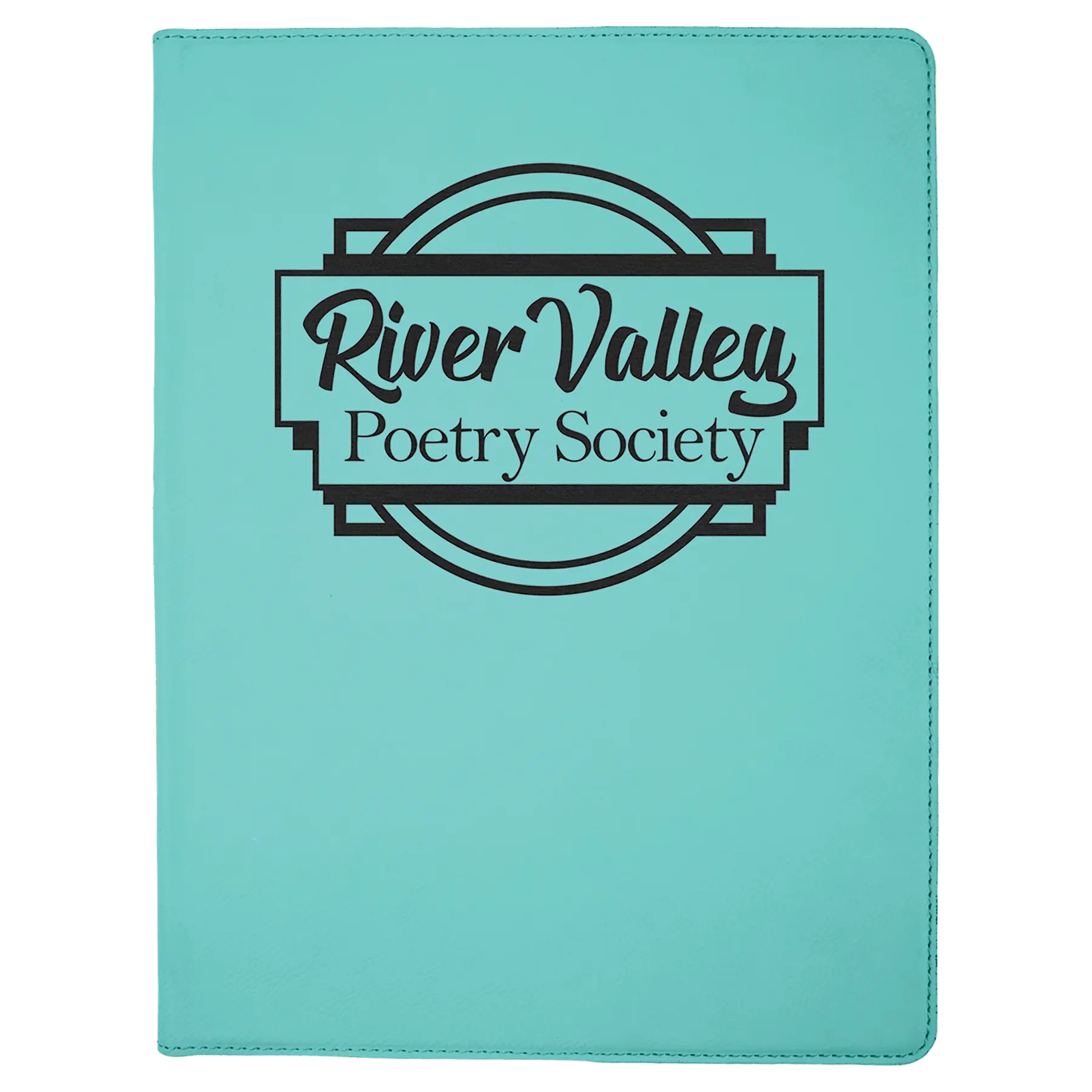 Leatherette Portfolio with Notepad - Custom JDS