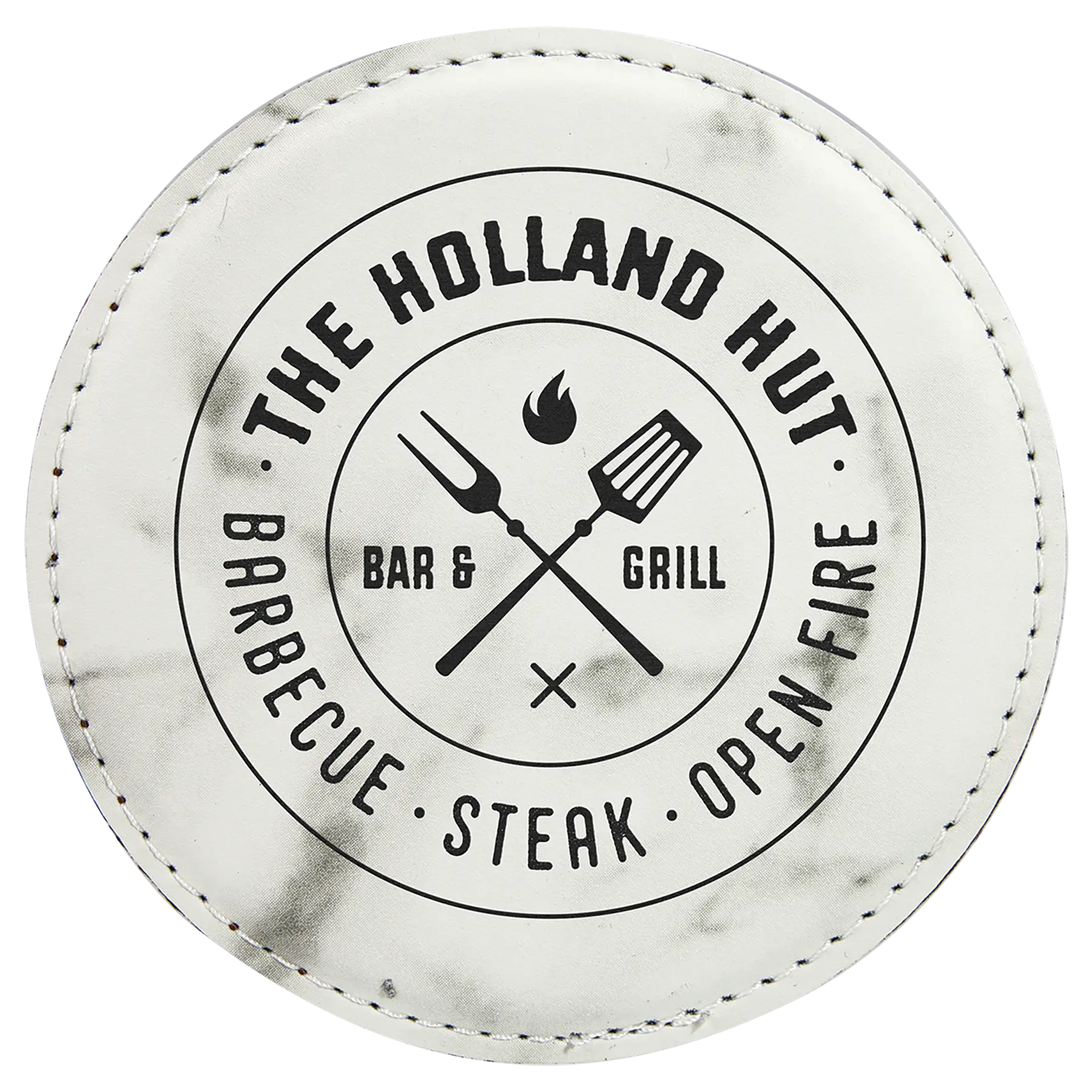 4" Leatherette Coasters (Square or Round) JDS