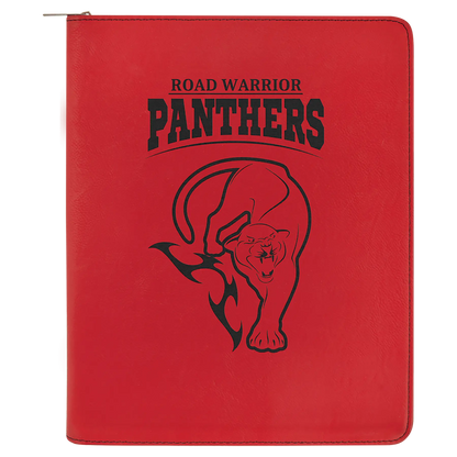 Leatherette Portfolio with Notepad - Custom JDS