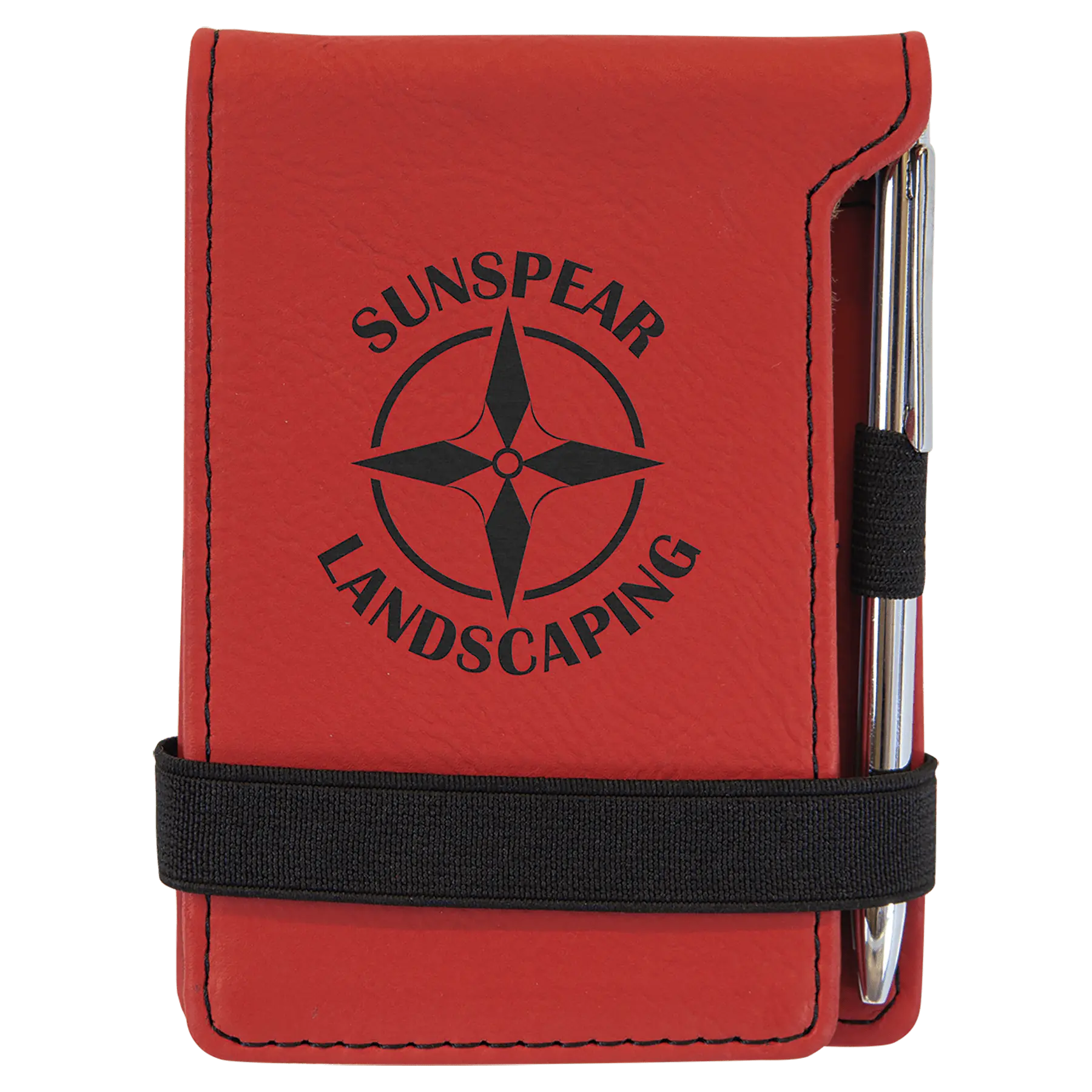 Leatherette Journal/Notepad - Custom JDS