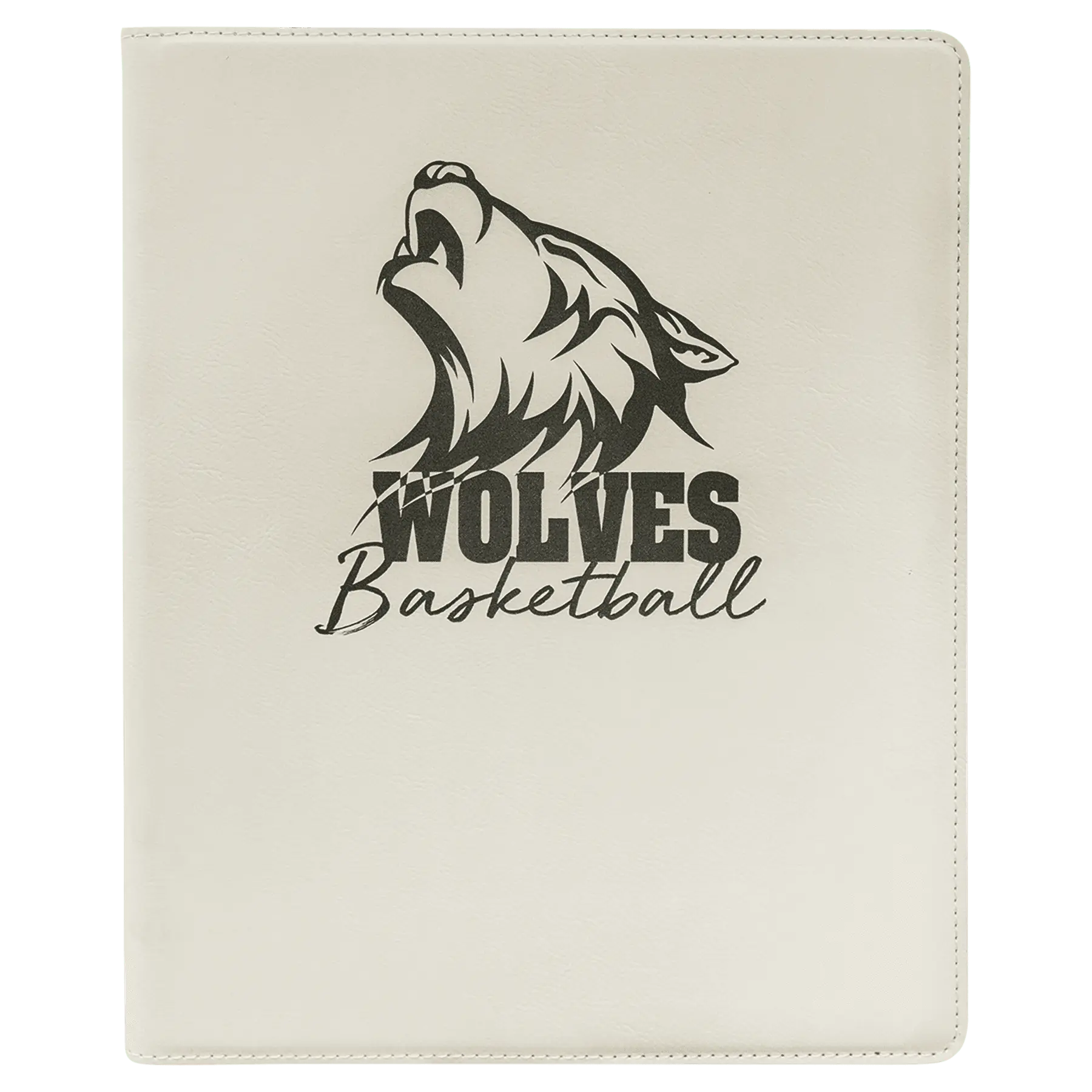 Leatherette Portfolio with Notepad - Custom JDS