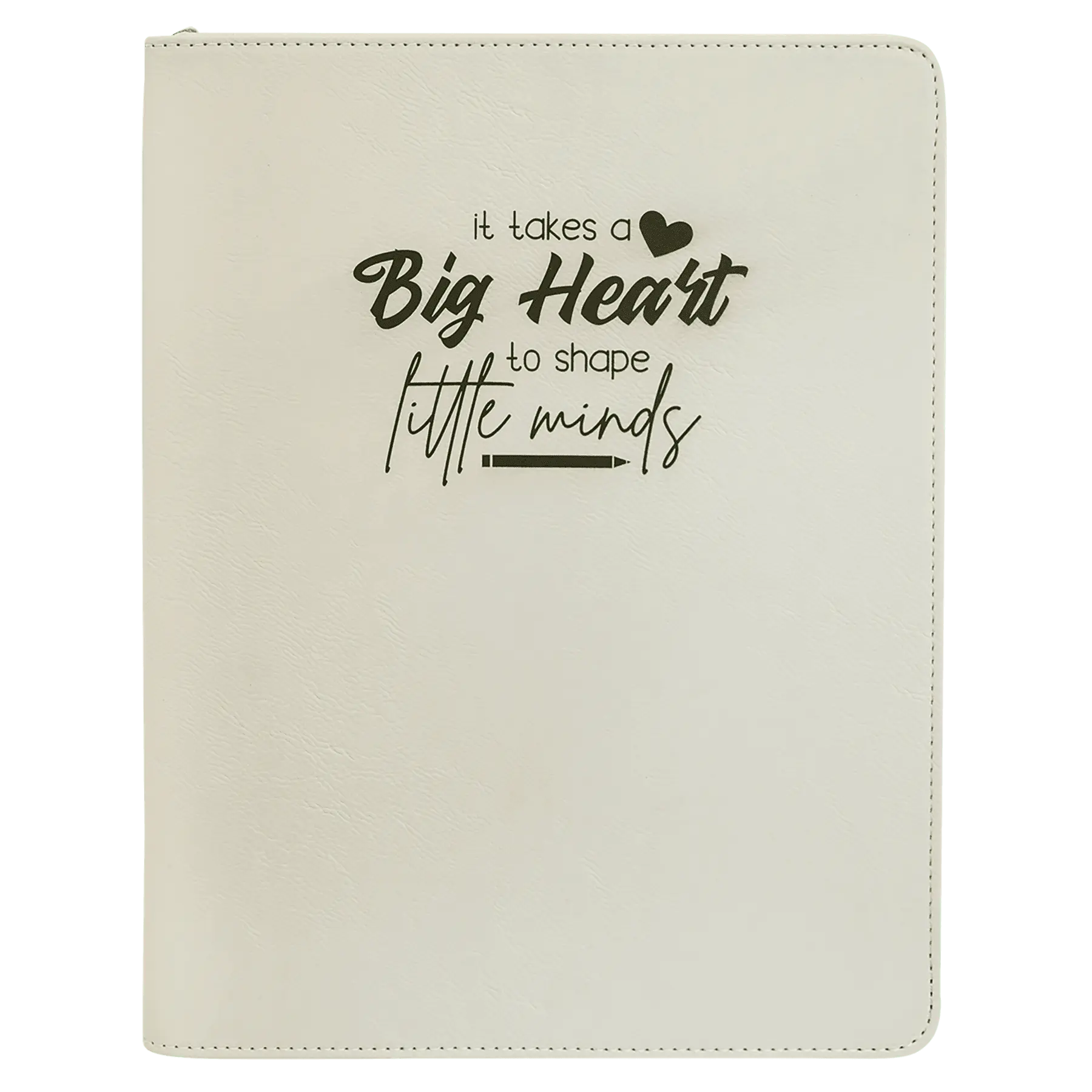 Leatherette Portfolio with Notepad - Custom JDS