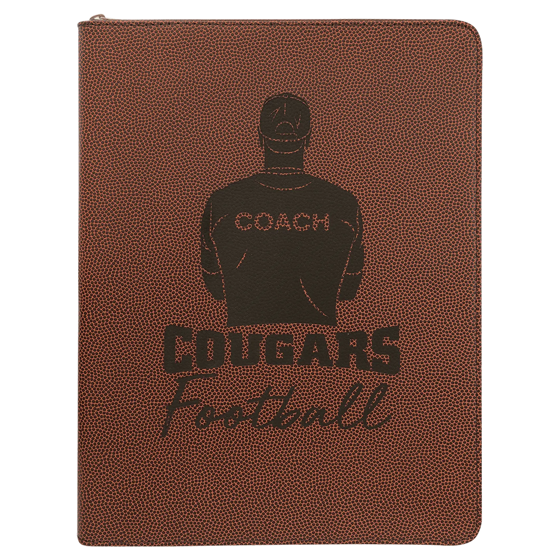 Leatherette Portfolio with Notepad - Custom JDS