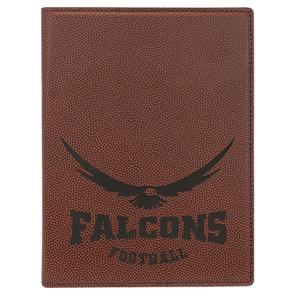 Leatherette Portfolio with Notepad - Custom JDS