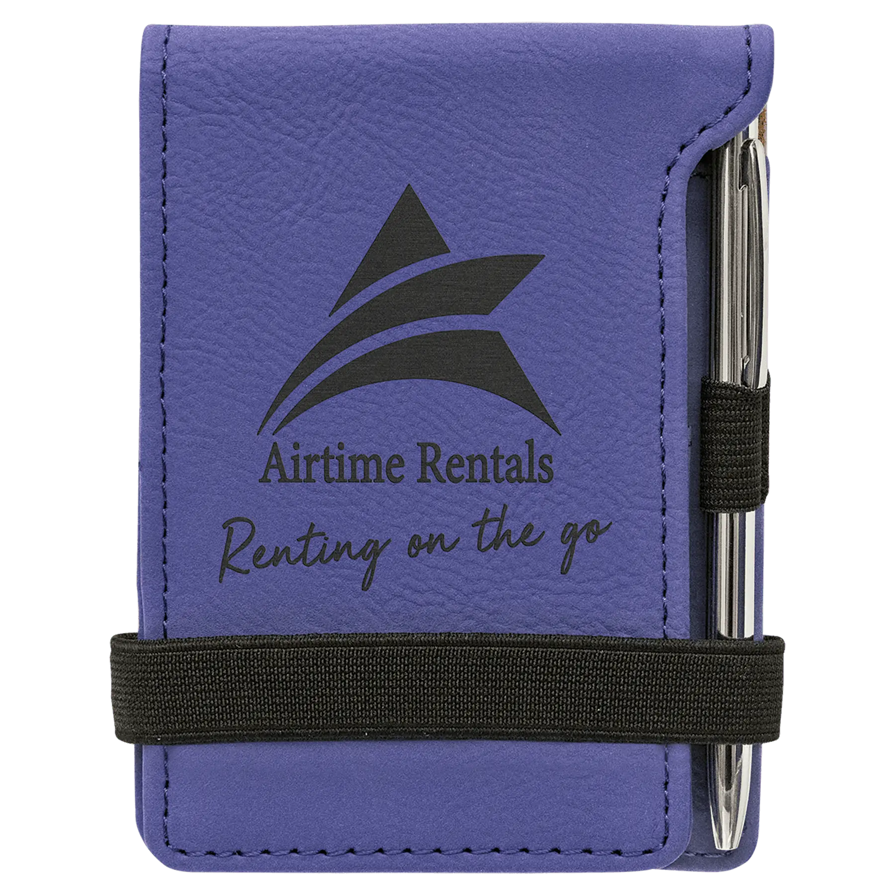 Leatherette Journal/Notepad - Custom JDS