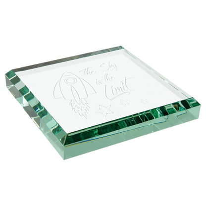Glass Paperweight JDS