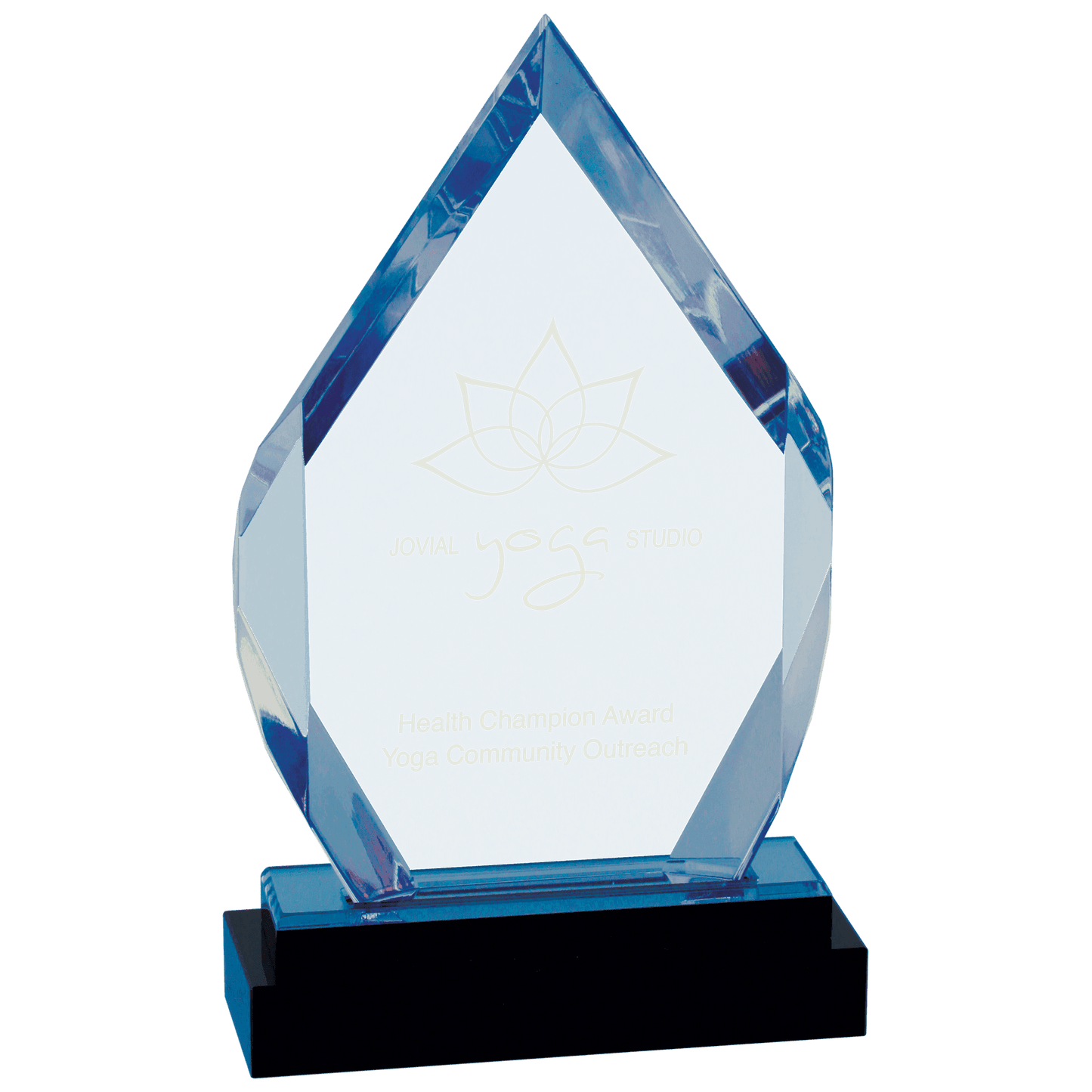 Fusion Diamond Impress Acrylic Award