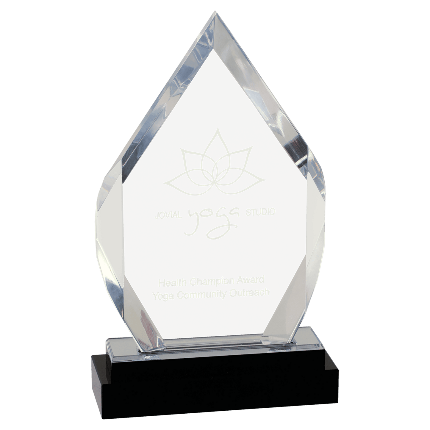 Fusion Diamond Impress Acrylic Award