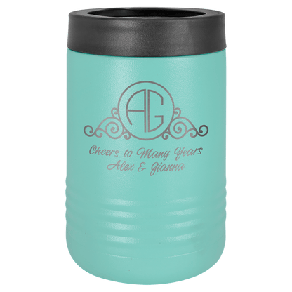 Beverage Holder/Can Cooler - Stainless Steel Vacuum Insulated - Custom