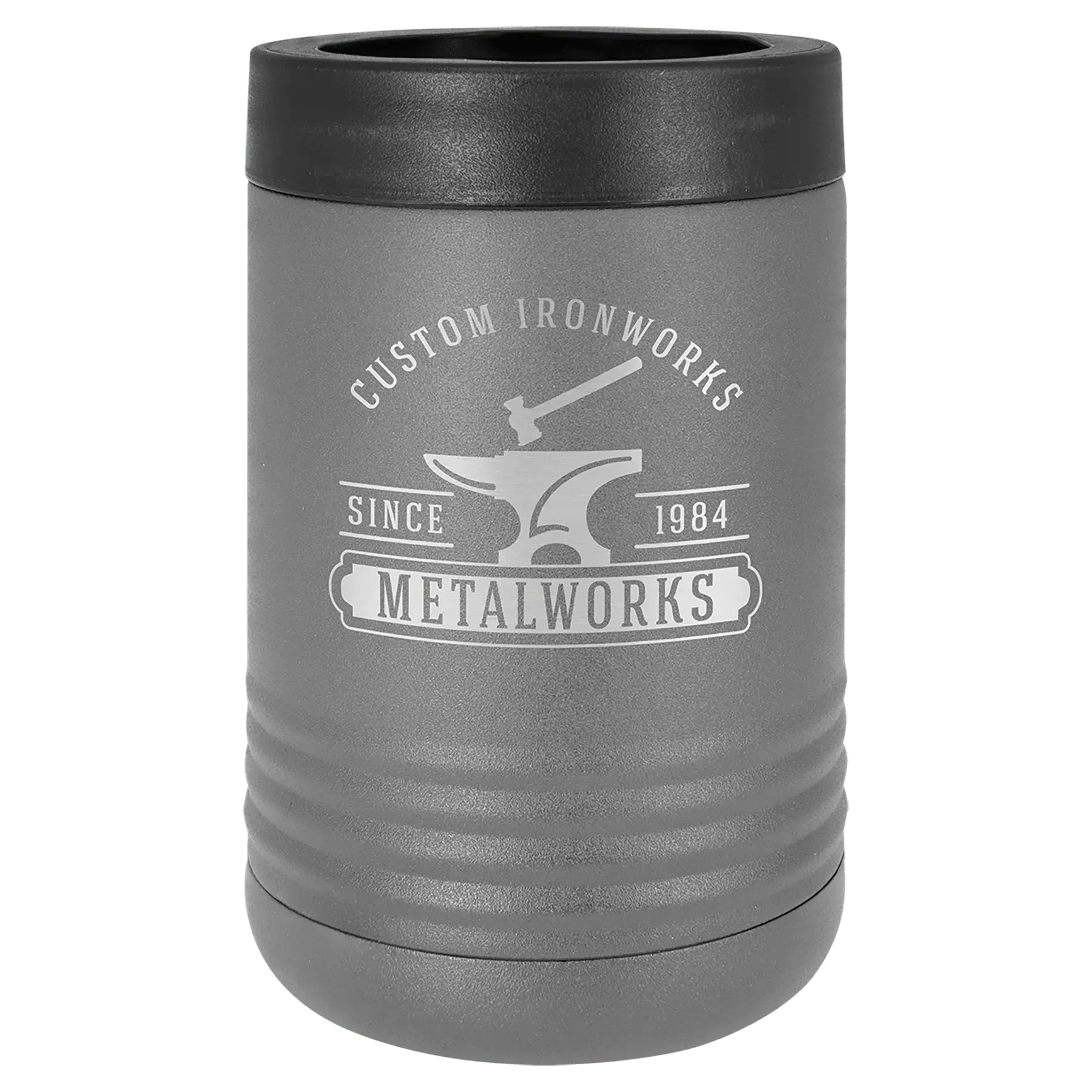 Beverage Holder/Can Cooler - Stainless Steel Vacuum Insulated - Custom JDS