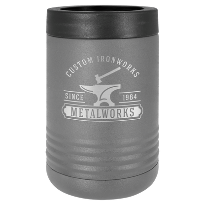 Beverage Holder/Can Cooler - Stainless Steel Vacuum Insulated - Custom