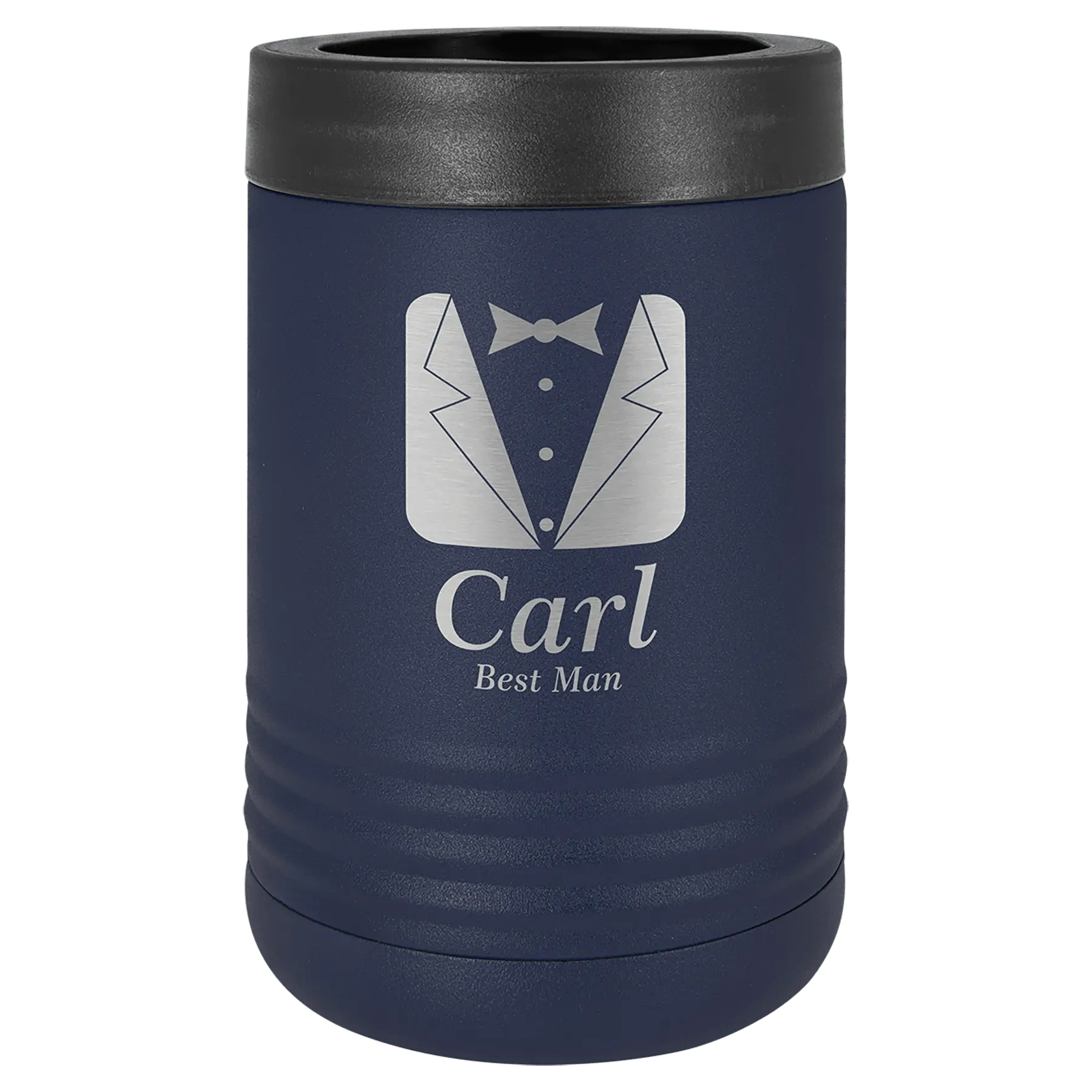 Beverage Holder/Can Cooler - Stainless Steel Vacuum Insulated - Custom JDS