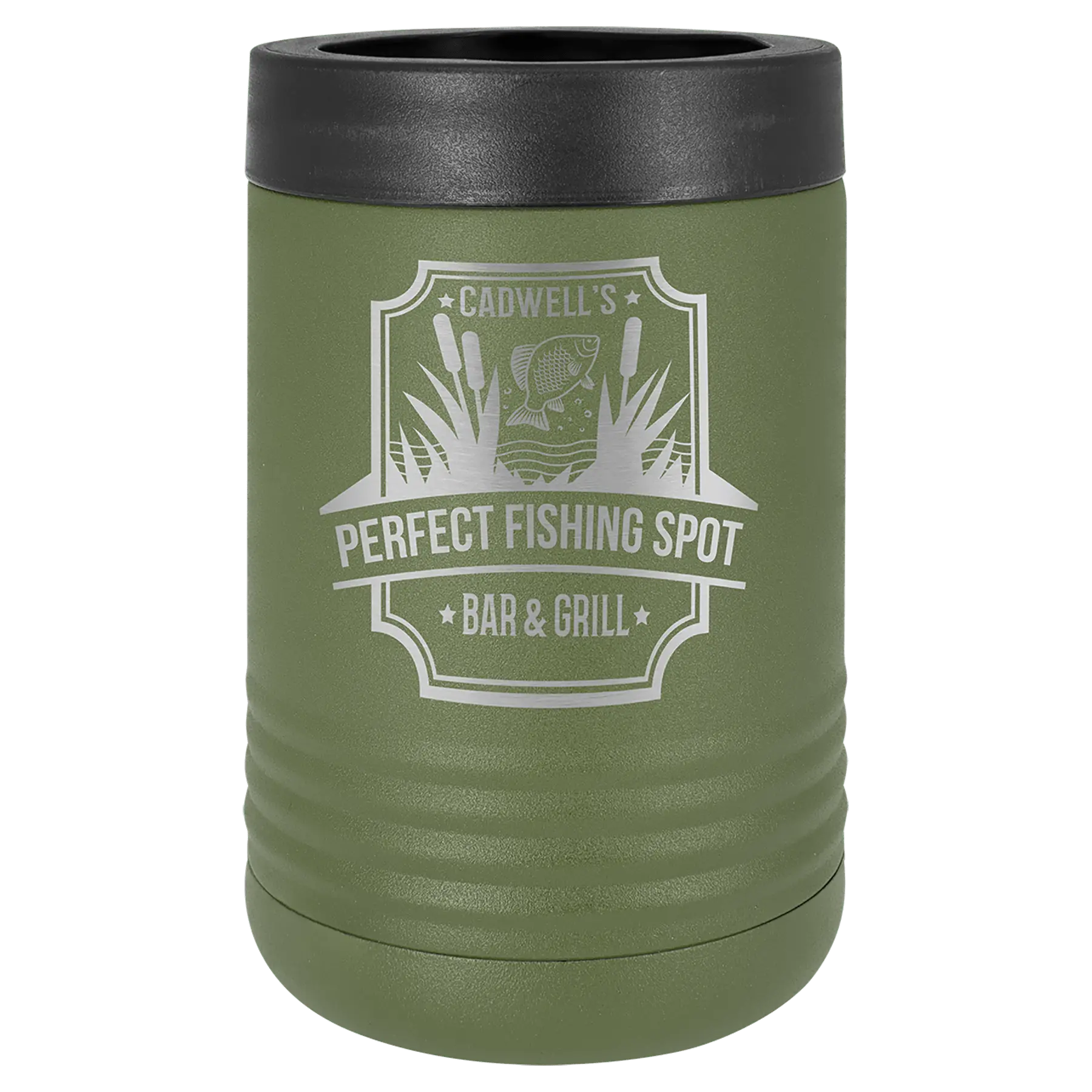 Beverage Holder/Can Cooler - Stainless Steel Vacuum Insulated - Custom JDS