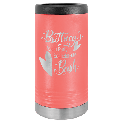 Beverage Holder/Can Cooler - Slim - Custom