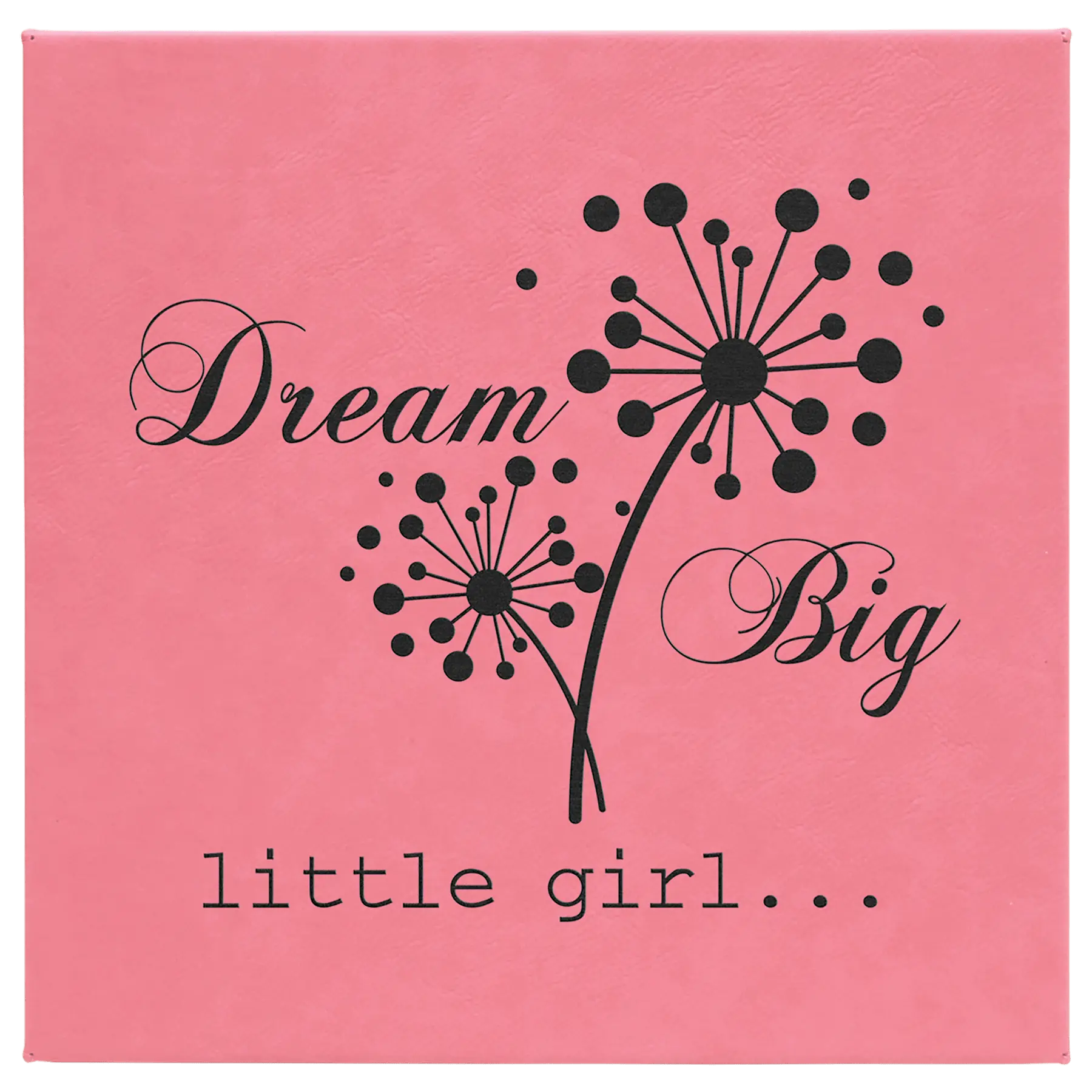 Laserable Leatherette Wall Decor with Sawtooth Hanger JDS