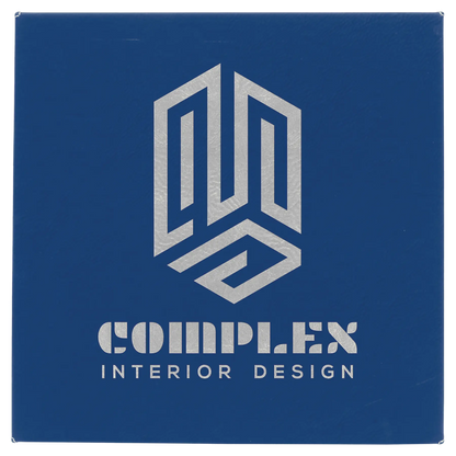 Laserable Leatherette Wall Decor with Sawtooth Hanger JDS