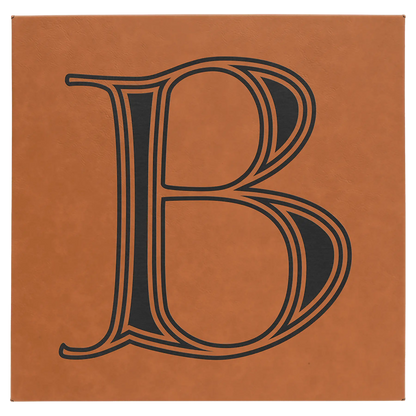 Laserable Leatherette Wall Decor with Sawtooth Hanger JDS