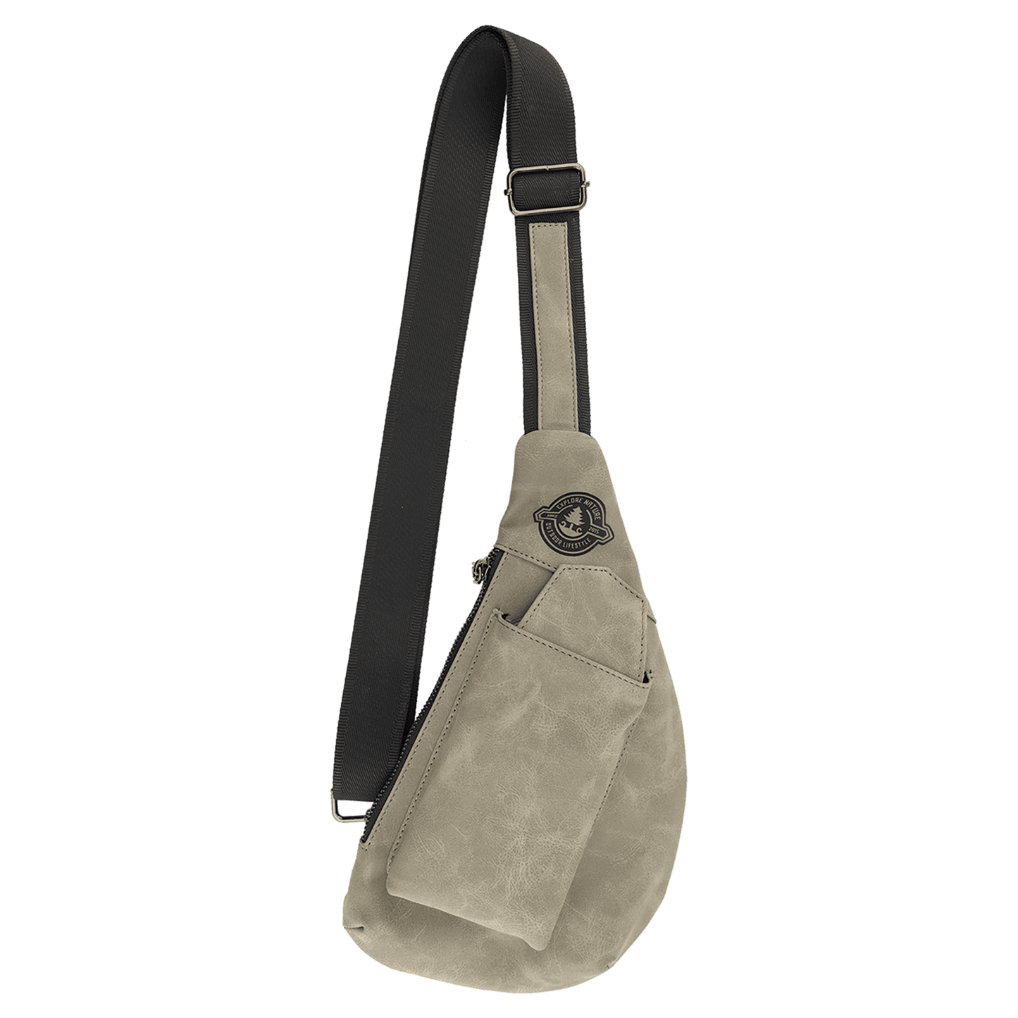 Crescent Bag - Light Green - Laserable Leatherette - Smalltown Connetchin