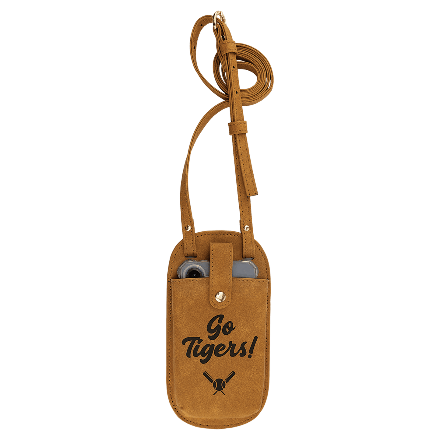 Essential Crossbody Bag - Light Brown - Laserable Leatherette - Smalltown Connetchin