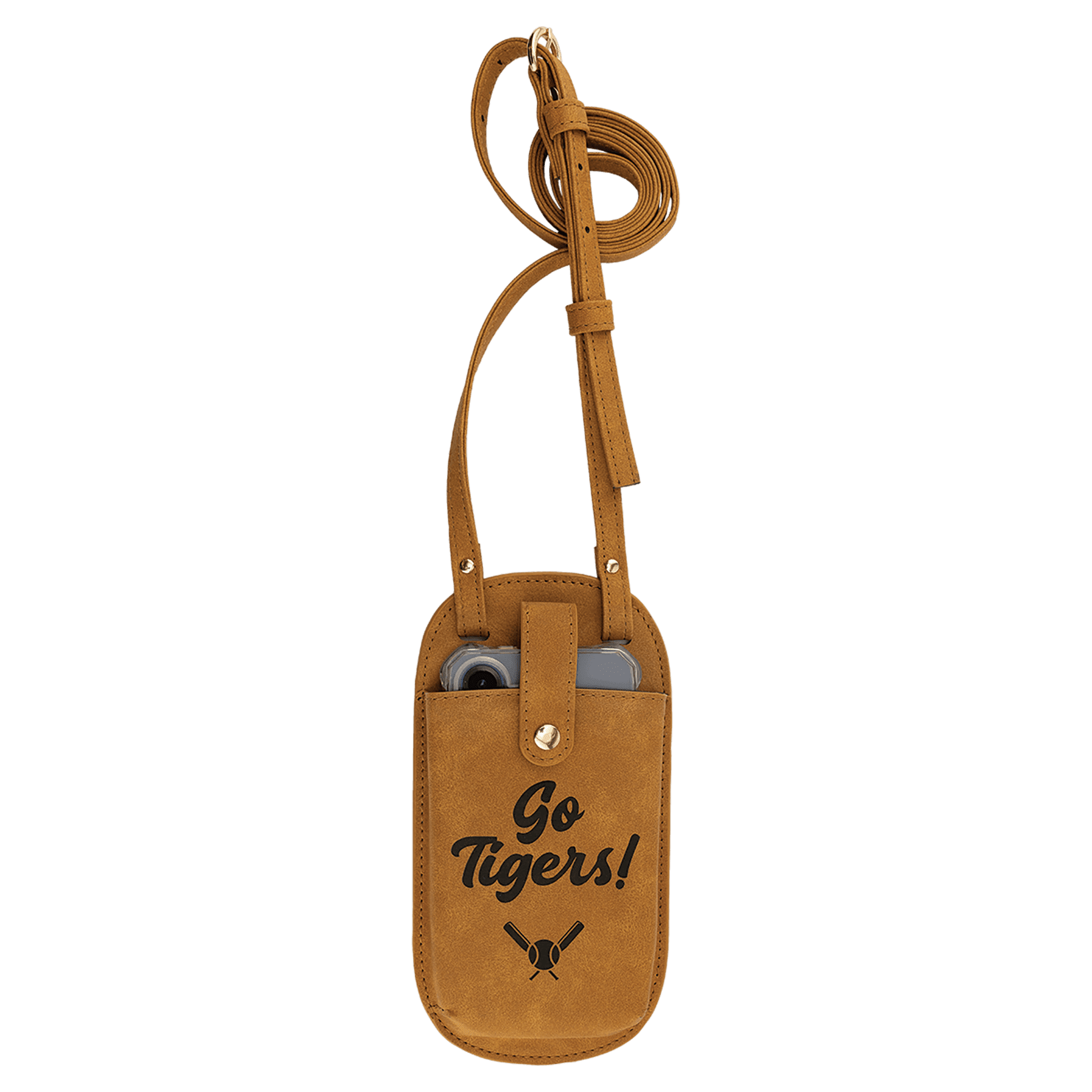 Essential Crossbody Bag - Light Brown - Laserable Leatherette - Smalltown Connetchin