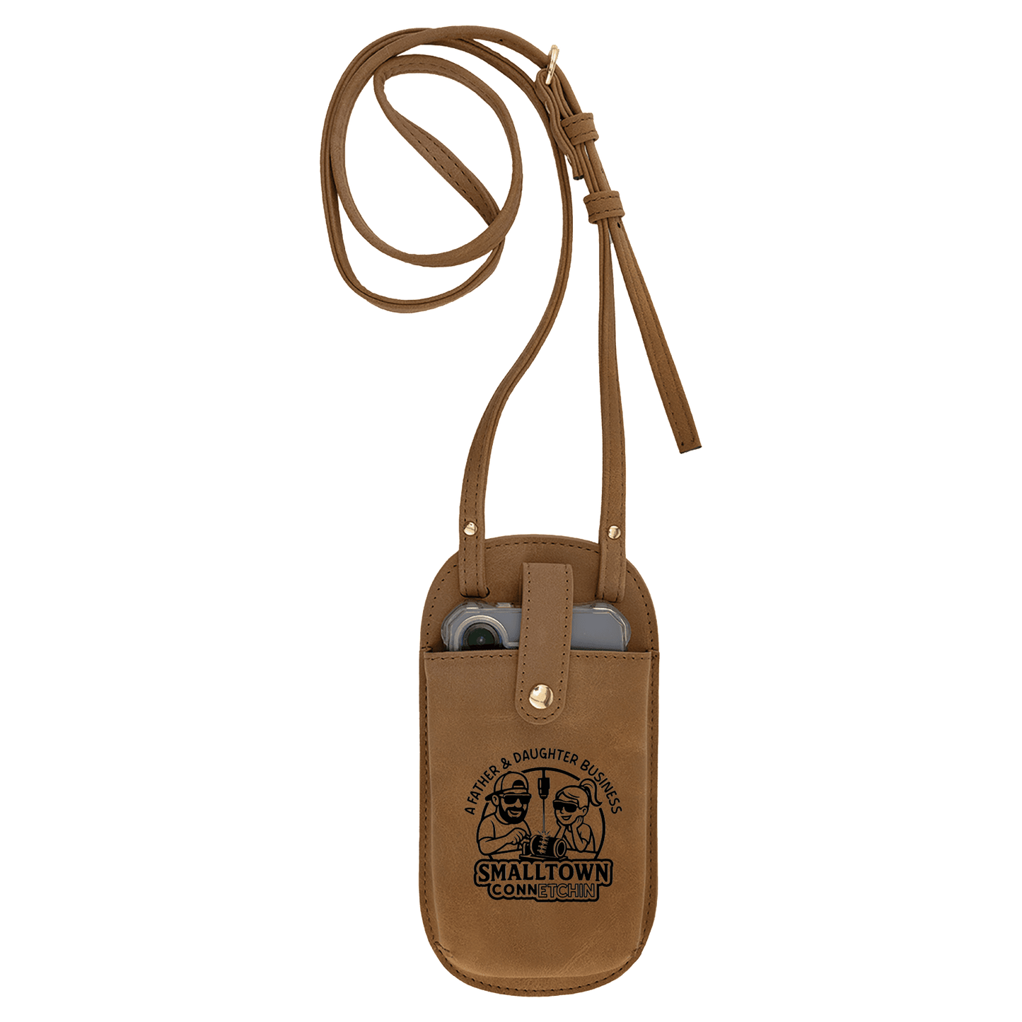 Essential Crossbody Bag - Laserable Leatherette (Creekside Collection)