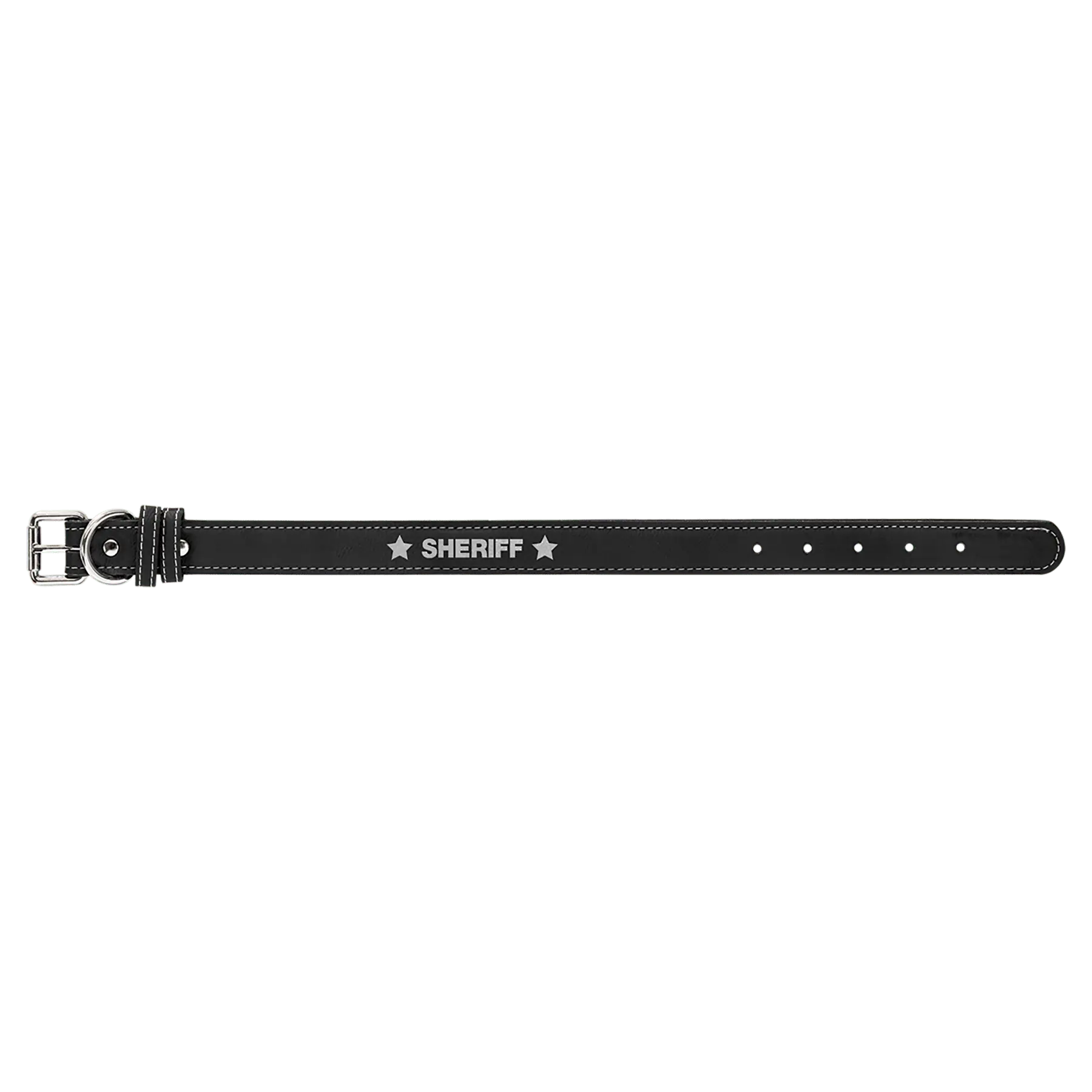 Dog Collar - Small 15" x 3/4" Leatherette - Custom JDS
