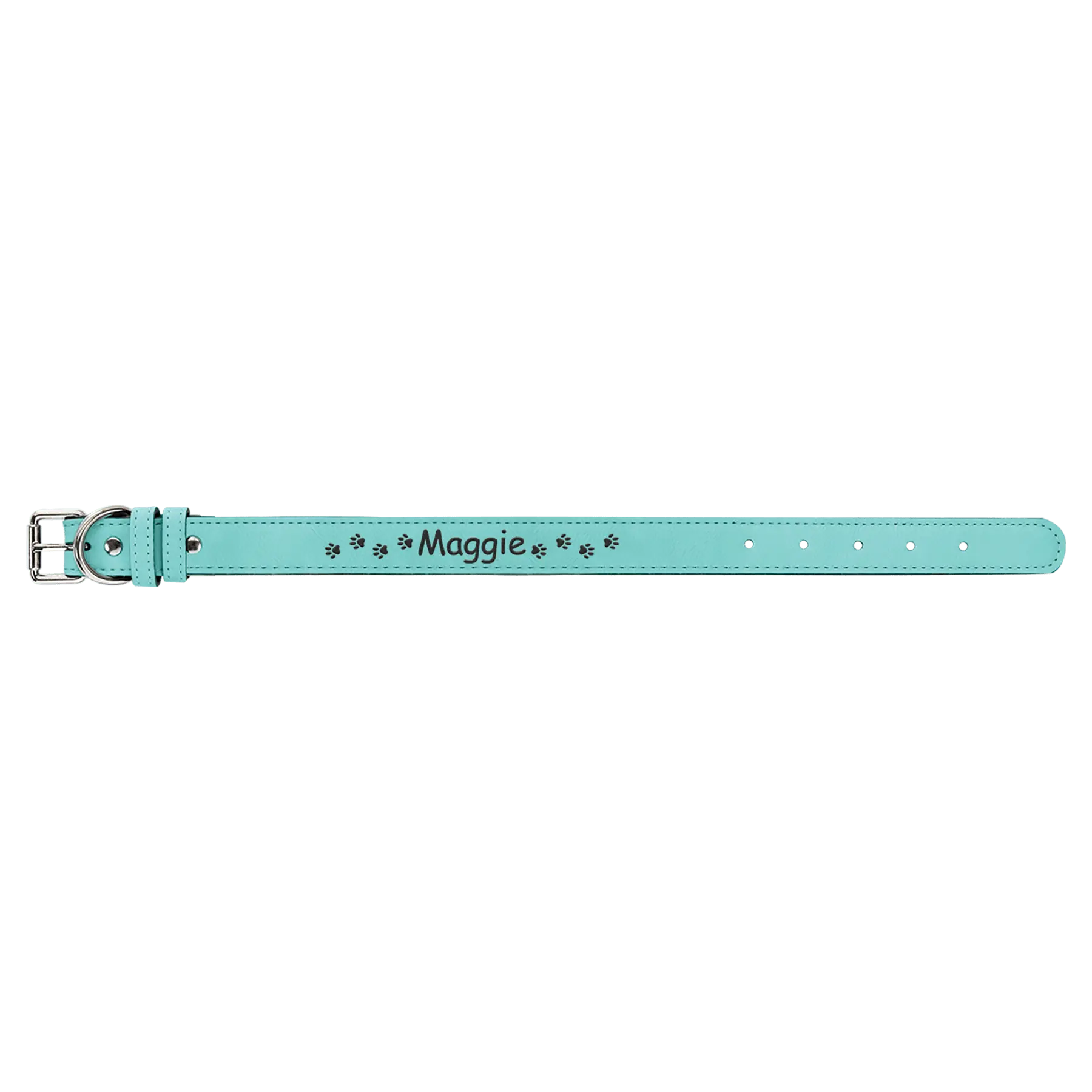 Dog Collar - Small 15" x 3/4" Leatherette - Custom JDS