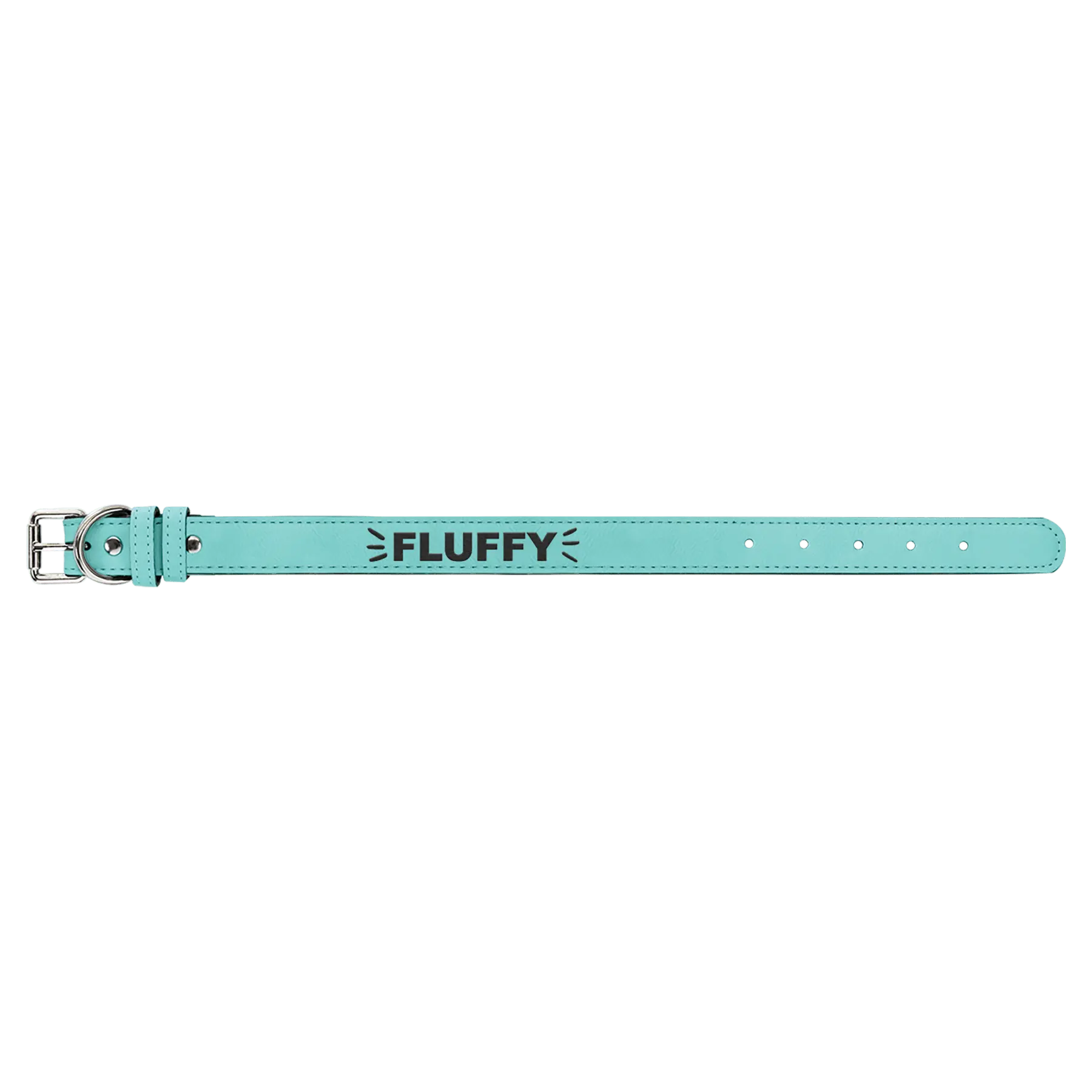 Dog Collar - Medium 19" x 1" Leatherette - Custom JDS