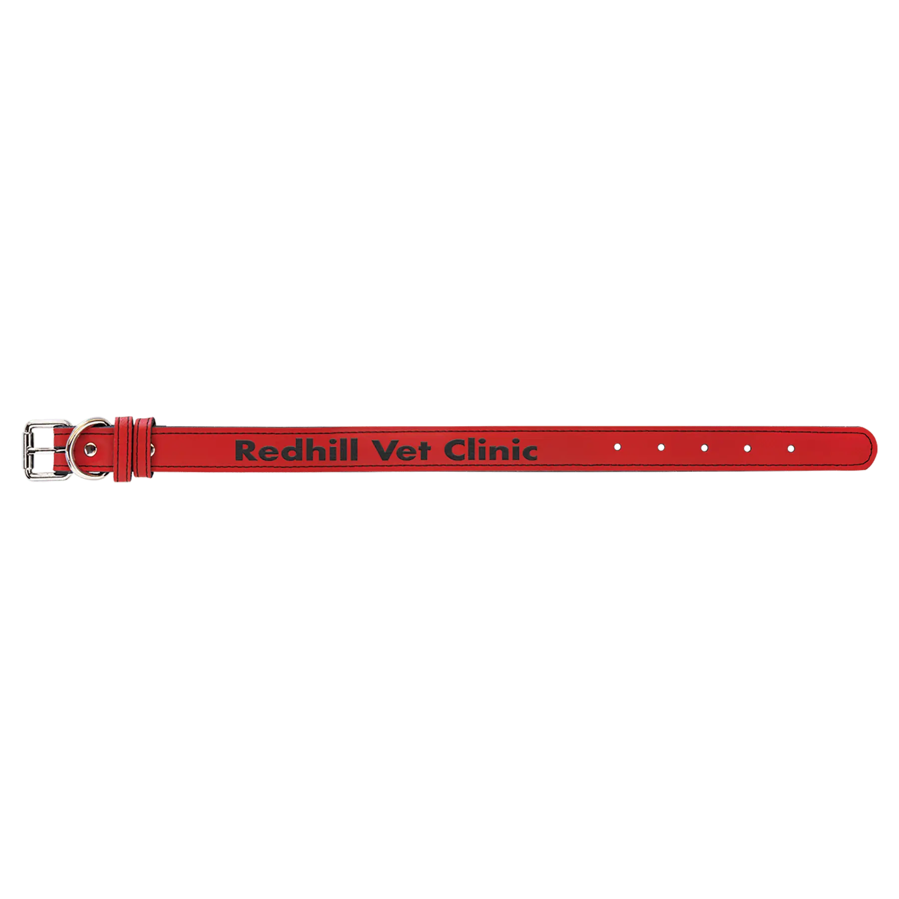 Dog Collar - Medium 19" x 1" Leatherette - Custom JDS