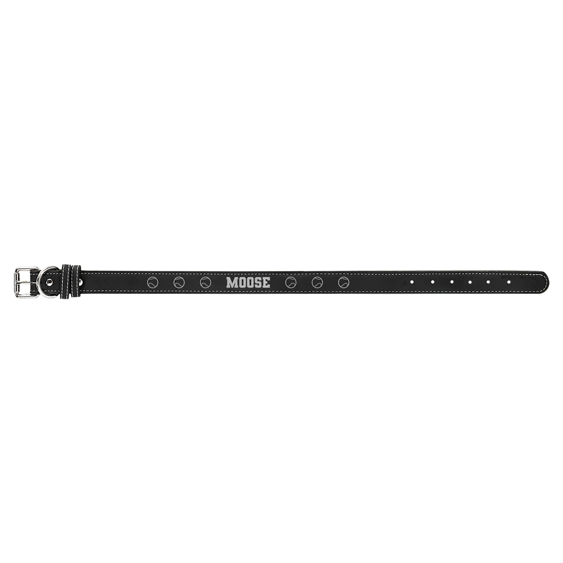 Dog Collar - XL 27" x 1 1/4" Leatherette - Custom JDS