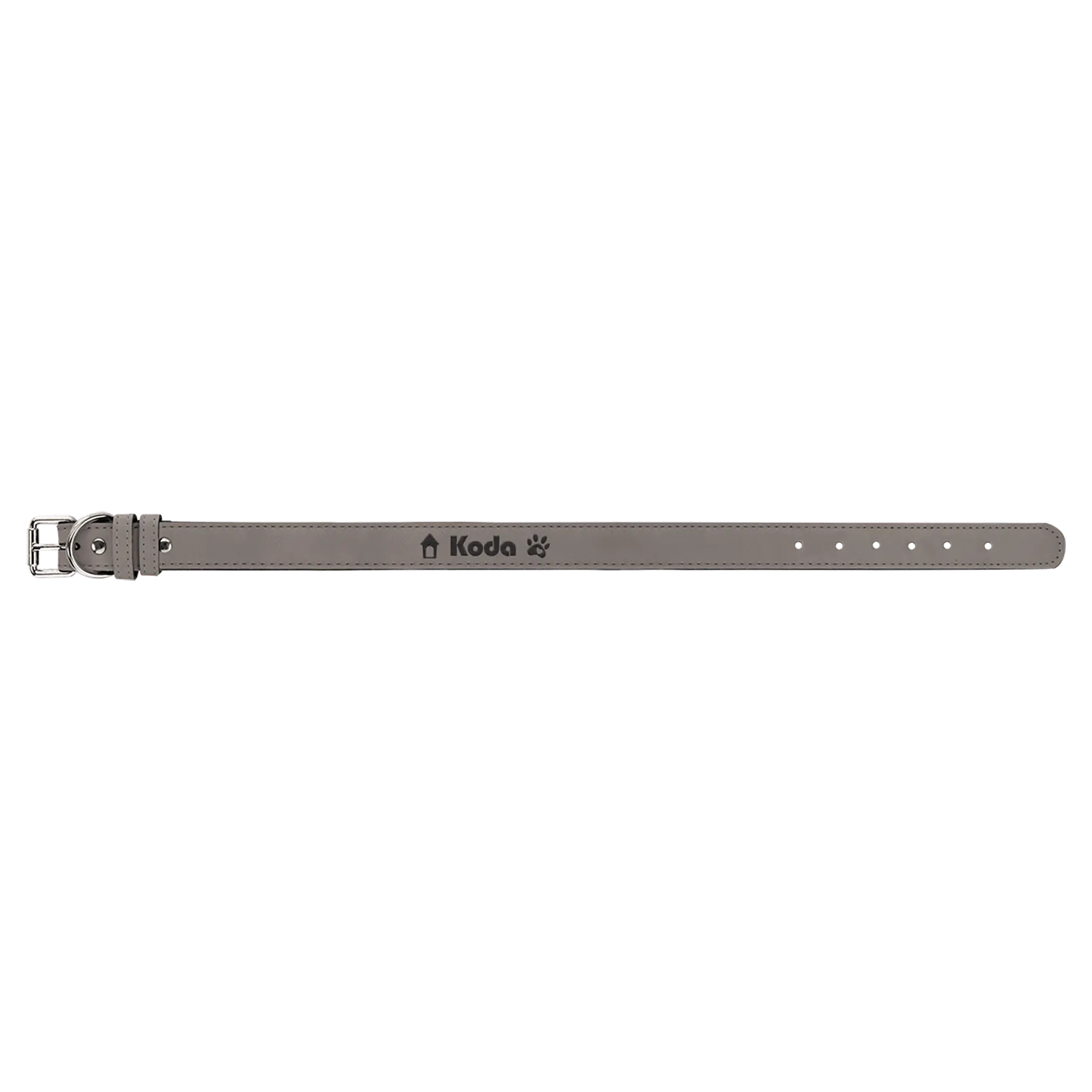 Dog Collar - XL 27" x 1 1/4" Leatherette - Custom JDS