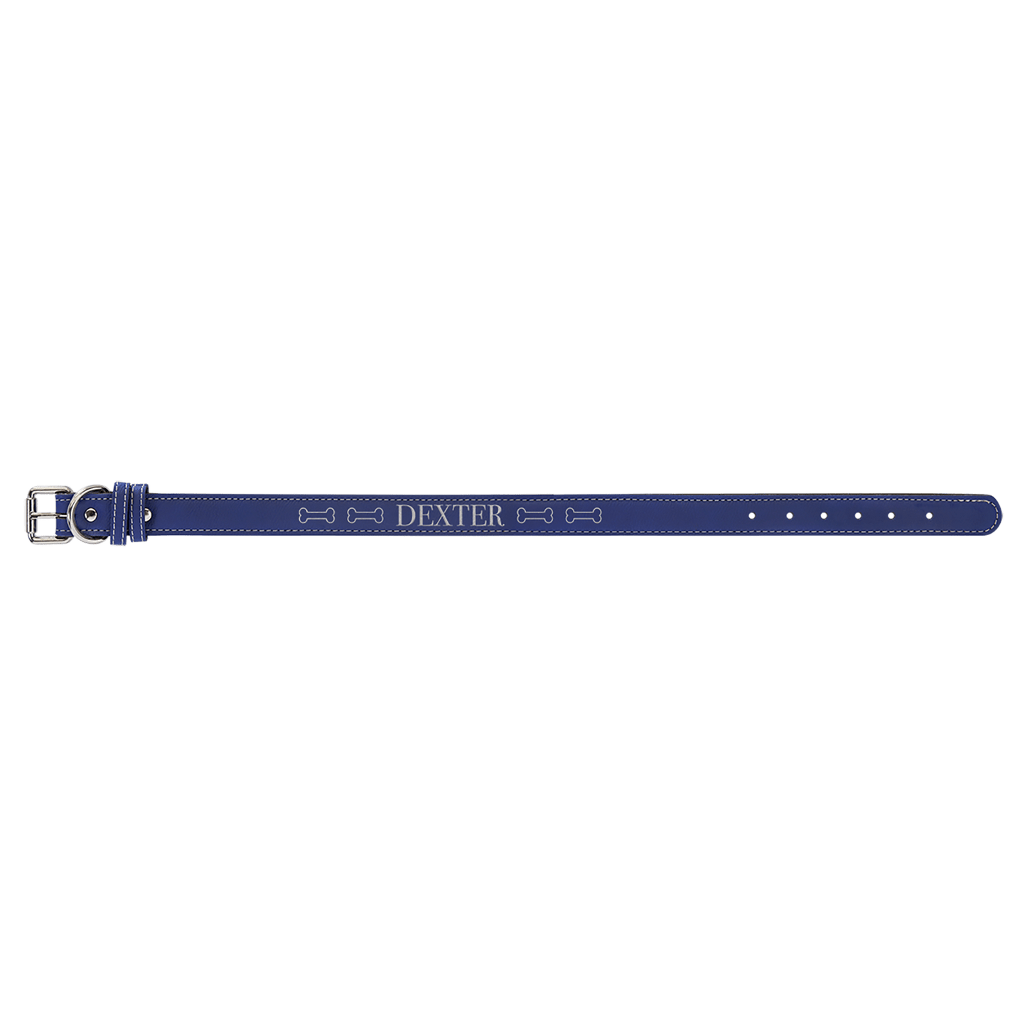 Dog Collar - XL 27" x 1 1/4" Leatherette - Custom