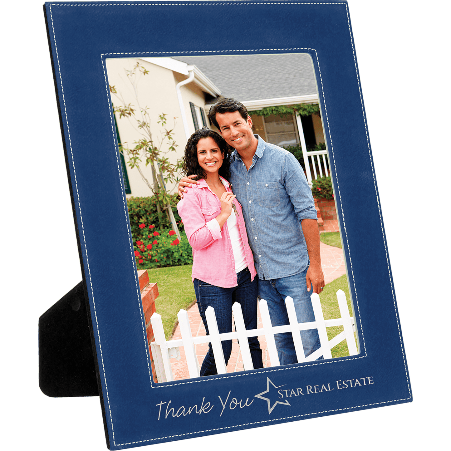 Photo Frame 8" x 10" Leatherette - Custom