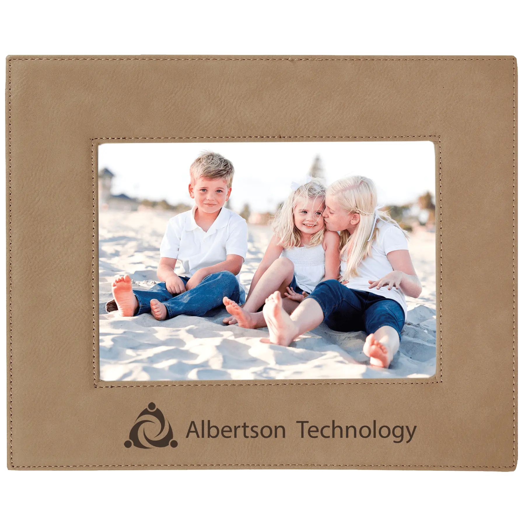 Photo Frame 5" x 7" Leatherette - Custom JDS