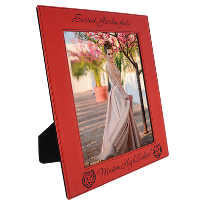 Photo Frame 8" x 10" Leatherette - Custom