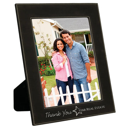 Photo Frame 8" x 10" Leatherette - Custom