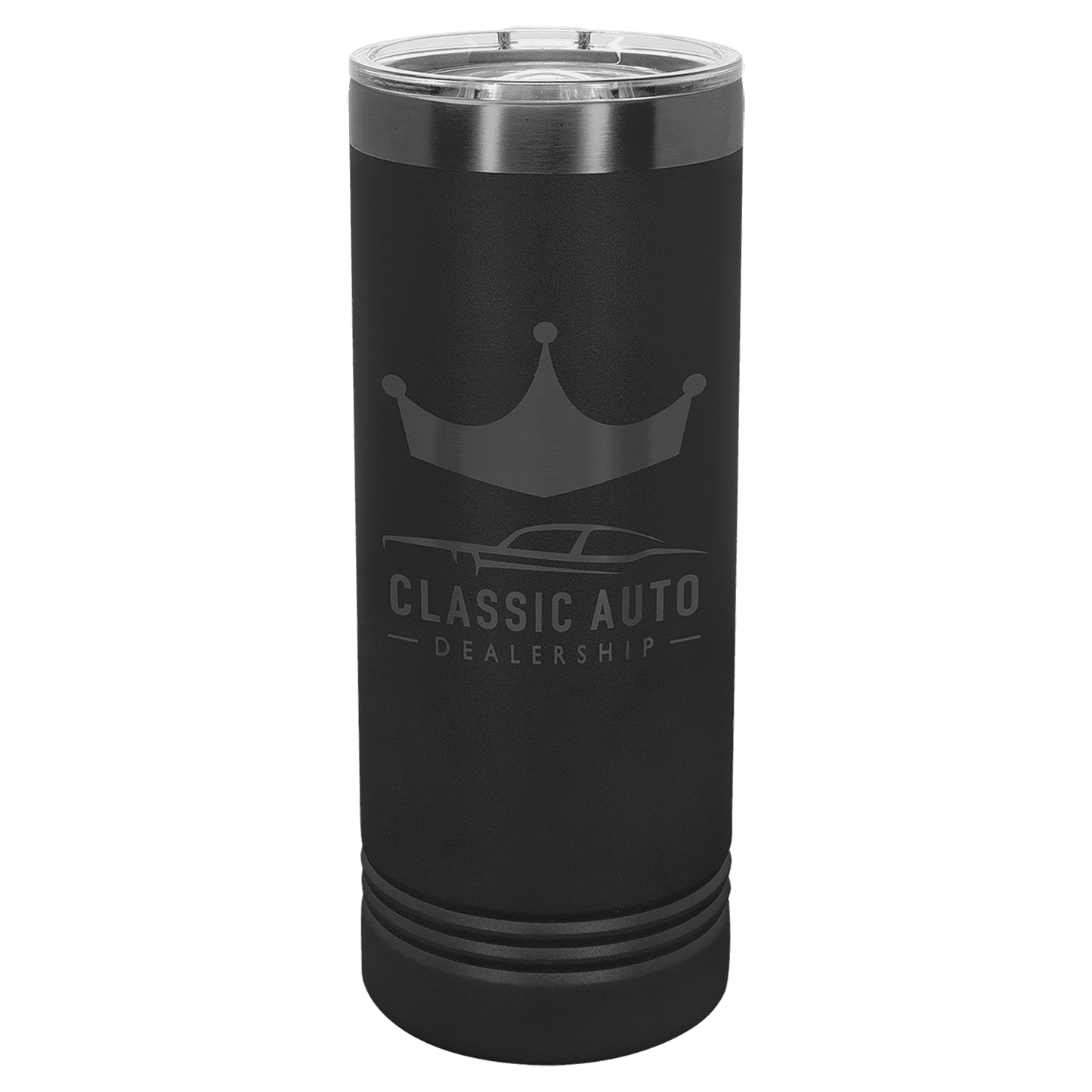 22 oz. - Ion Plated - Skinny Tumbler with Slider Lid - Custom