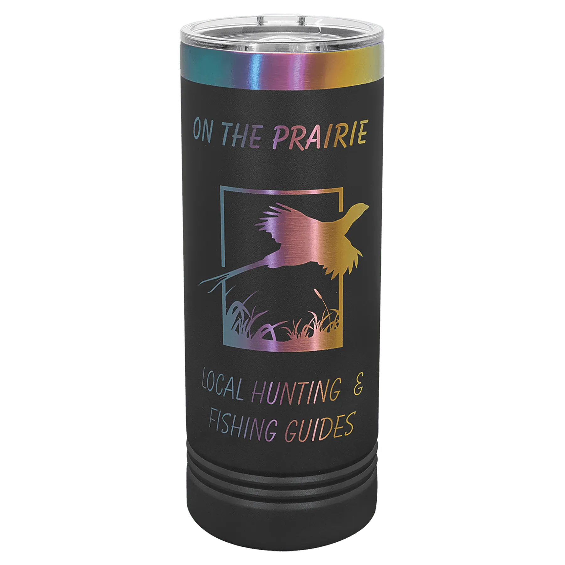 22 oz. - Ion Plated - Skinny Tumbler with Slider Lid - Custom JDS