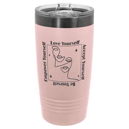 20 oz. - Ion Plated - Insulated Ringneck Tumbler with Slider Lid - Custom