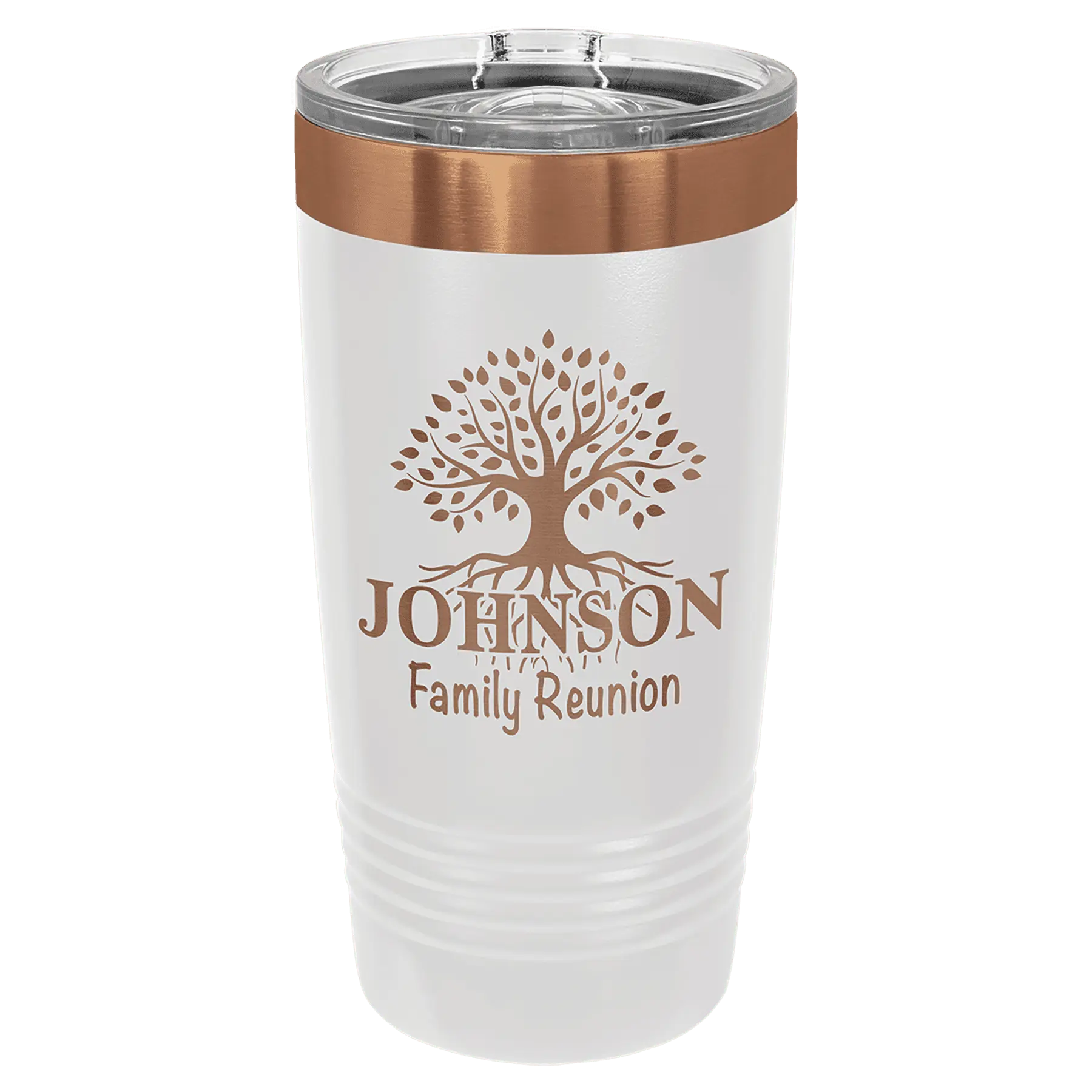 20 oz. - Ion Plated - Insulated Ringneck Tumbler with Slider Lid - Custom JDS